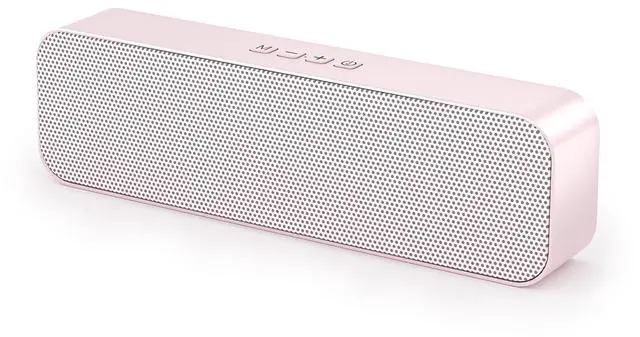 Main image of Computer Speaker for Desktop,Rechargeable PC Speaker,Small Computer Soundbar with Stereo & Bass,3.5mm Aux-in,Bluetooth,TF Port,Loud Volume for Web Conferences,Teacher,Music (Pink)
