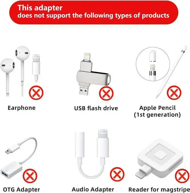 Alt view image 2 of 6 - Lightning to USB C Adapter 4 Pack for i-Phone 15/16/17/Fast Charging & Data Transfer,Type C Charger Connector Cable,Lightning Female to USB C Male Adapter,Not for Audio/OTG