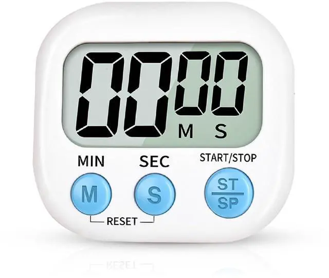 Main image of Digital Kitchen Timer for Cooking, Multi-Function Electronic Timer, Big Digits Loud Alarm Strong Magnetic Backing, Classroom Timers for Teachers