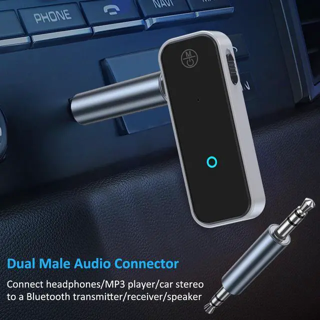 Alt view image 2 of 7 - 3.5mm Male to Male Audio Adapter Stereo Coupler Adapter