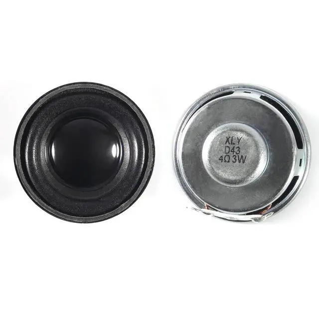 Alt view image 4 of 6 - 2PCS 1.5" 4Ohm 3W DIY Small Full Range Audio Speaker Stereo Woofer Loudspeaker for Arduino and DIY Speaker