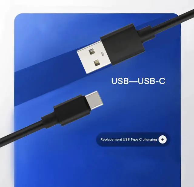 Alt view image 3 of 4 - Replacement USB-C Charging CableCompatible with Xbox Series X/Series S Controller,PS5/PS5 DualSense Controller, Switch/Pro/Lite Controller, Steam Deck (Black 6.6 Feet)