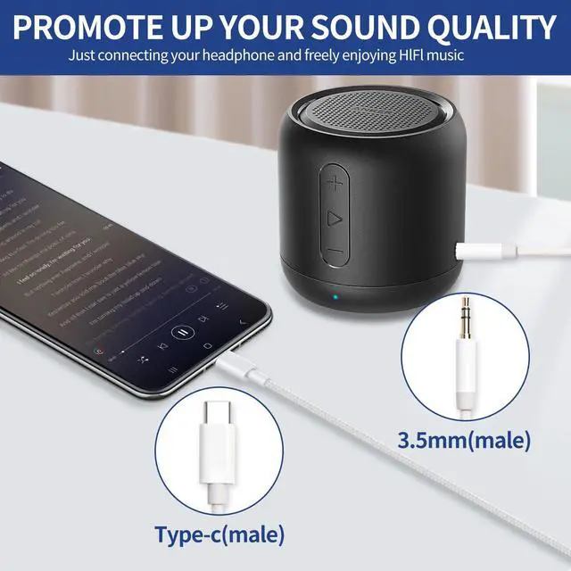 Alt view image 4 of 7 - Aux to USB C Cable 6.6 ft, USB C to 3.5mm Audio Aux Jack Cable Type C to 3.5mm Headphone Car Stereo Cord Compatible with iPhone 16 15/15Plus/Pro/Pro Max, Galaxy S24 S23 iPad Pro Air Pixel
