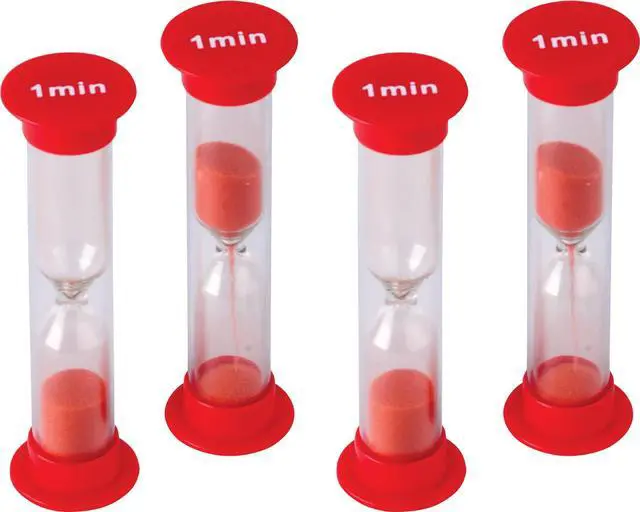 Main image of 1 Minute Sand Timer - Small (20646), Red