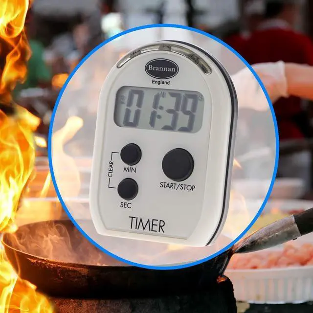 Alt view image 4 of 6 - Visual Timer Multi Function with Vibrating Audible and Flashing Alarm - Seniors Countdown Timer Ideal for The Visually and Hearing Impaired