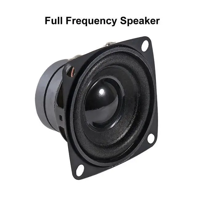 Alt view image 4 of 7 - 2PCS 2" 8Ohm 10W DIY Small Full Range Audio Speaker Stereo Woofer Loudspeaker for Arduino and DIY Speaker