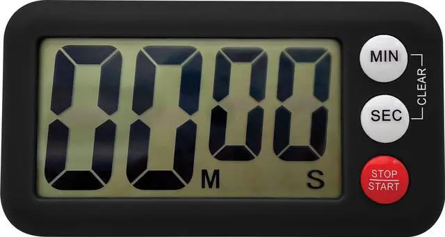 Alt view image 2 of 6 - Black Magnetic Digital Classroom Timer (TCR21041)