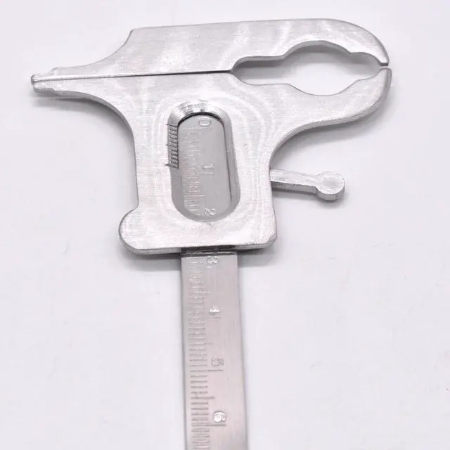 Alt view image 4 of 6 - 1 Pack Dental Vernier Caliper, Dental Orthodontic Stainless Steel Measuring Ruler for Outer Diameter,Inner Diameter,Depth and Width Measurements,100mm/3.9Inch