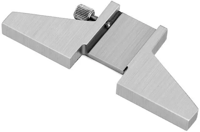 Alt view image 7 of 7 - Caliper Depth Base Carbon Steel T-Bar Attachment for Dial/Digital/Vernier Calipers 4", 6", 8", 12"
