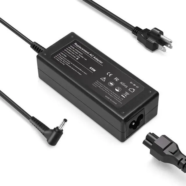 Main image of 65W Charger Compatible with Lenovo IdeaPad Slim 3/3i, Ideapad 1 3 5 Series, 110 110s 310 330 330s 520 530s 710s L340 S145 S340 S540,V Series V14 V15 V17, Flex 4 5 6 14,Yoga 720 710 510