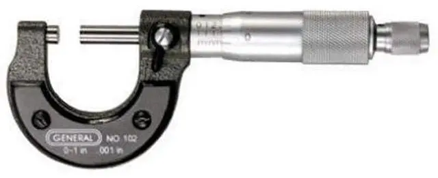 Main image of 102 0-Inch to 1-Inch .001-Inch Graduation Micrometer