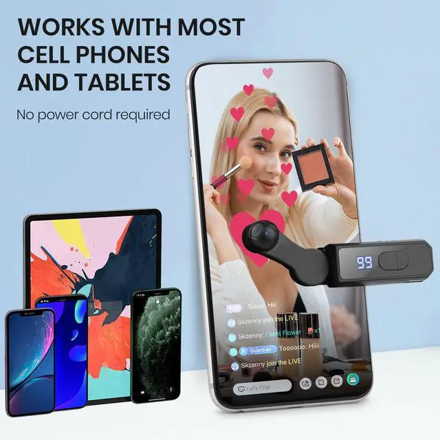 Alt view image 5 of 7 - Recharge Auto Clicker for Smart Phone, Phone Screen Device Speed Clicker for iPhone iPad Apps, Fast Click Simulation Finger Continuous Click for Game, Live Broadcasts Likes