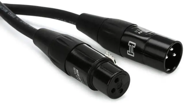 Main image of HMIC-003 REAN XLR3F to XLR3M Pro Microphone Cable, 3 Feet