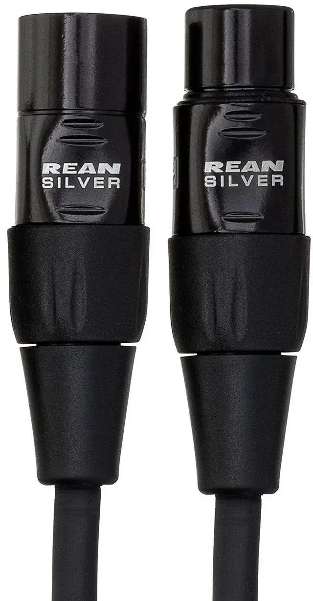 Alt view image 4 of 7 - HMIC-003 REAN XLR3F to XLR3M Pro Microphone Cable, 3 Feet