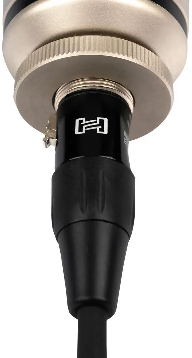 Alt view image 6 of 7 - HMIC-003 REAN XLR3F to XLR3M Pro Microphone Cable, 3 Feet