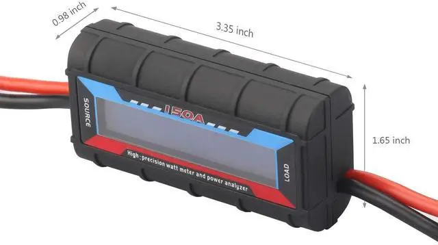 Alt view image 6 of 7 - 150A High Precision Power Analyzer Multi Meter for Measuring Power Watt (W) Voltage (V) Current (A) Charge (Ah) Energy (Wh)