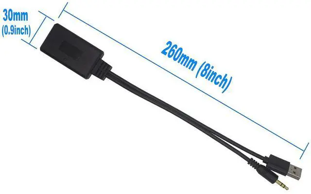 Alt view image 4 of 5 - Bluetooth Adapter Compatibility with BMW Mini Cooper Aux 3.5 Cellphone Play HiFi Music