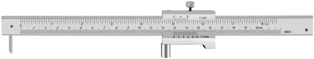 Main image of Parallel Crossed Caliper 0-20cm (0 - 8 inch) with 2 Carbide Scriber / Needle, Stainless Steel Vernier Calipers, Marking Gauge, Marking Tool