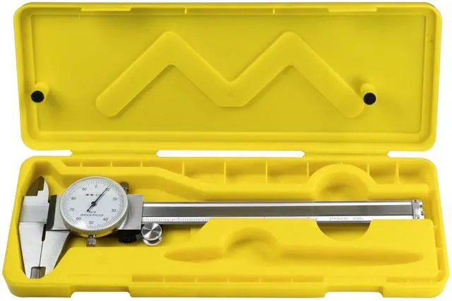 Main image of (R) 0-6" 4 Way Dial Caliper .001" Shock Proof Imperial Carbon Steel