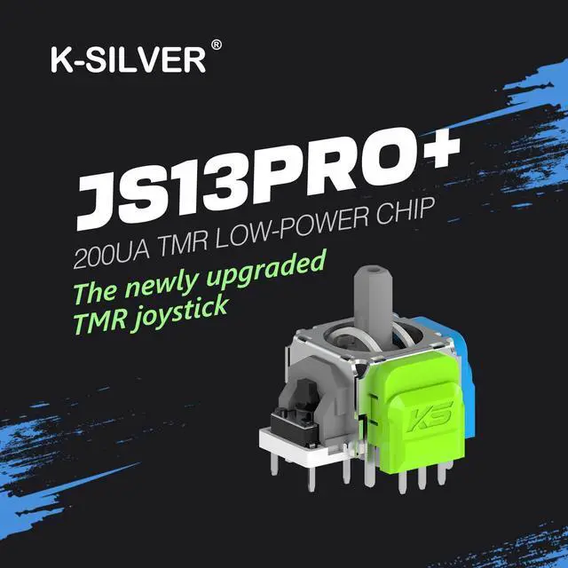 Alt view image 2 of 5 - TMR magnetic resistance joystick, High-Precision Magnetic Gaming Joystick Module, 200A Low Power, 5 Million Rotations, Compatible with PS4, Xbox X/S, PS5, Switch Controllers (JS13 Pro+ For Xbox X/S)