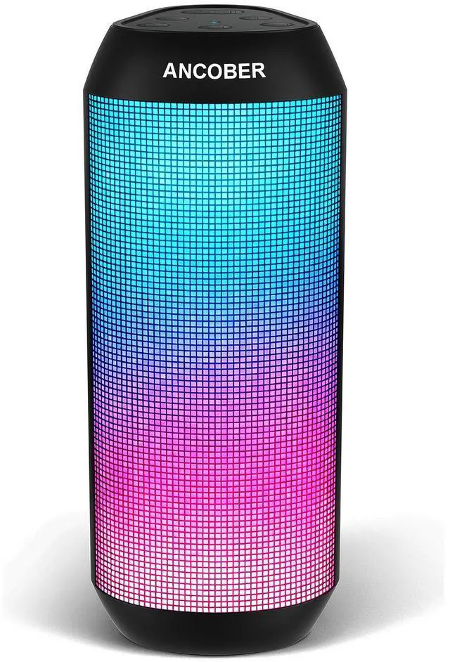 Main image of Bluetooth Speaker, 20W HD Stereo Loud Sound, Portable Wireless, RGB Light, 36H Playtime, TWS Surround Pairing, IPX4 Waterproof, BT5.3, Built-in Mic, for Outdoor, Home, Party, Camping, Electronic Gifts