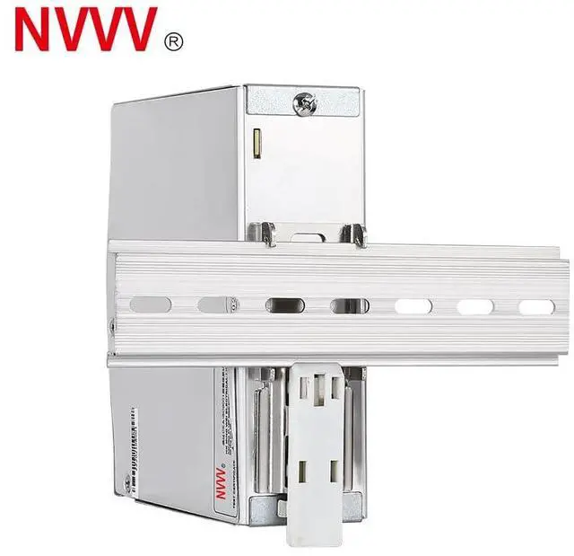Alt view image 2 of 7 - 24Vdc 5Amp DIN-Rail Power Supply NDR 120W, Input:100-240VAC,Output:24VDC,Power Supply Switch Switching Converter DC