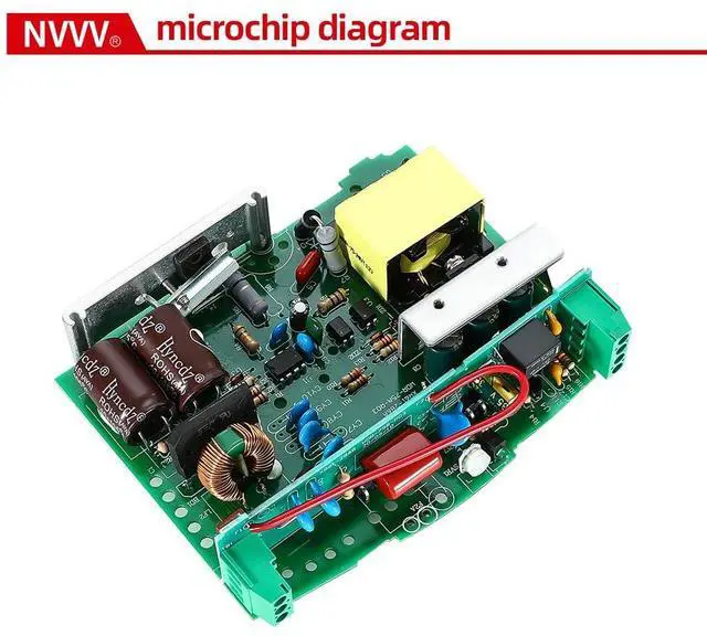 Alt view image 7 of 7 - 24Vdc 5Amp DIN-Rail Power Supply NDR 120W, Input:100-240VAC,Output:24VDC,Power Supply Switch Switching Converter DC