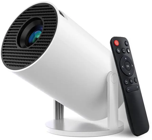 Main image of Mini Projector with WiFi and Bluetooth, Built-in App,1080P 4k Supported Portable Movie Projector, 130" Display Home Theater Video Projector, Compatible with TV Stick, HDMI, USB, Smartphone, and Laptop