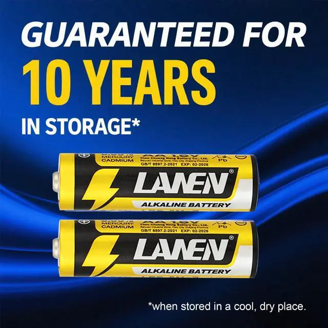 Alt view image 5 of 7 - AA Batteries 24-Count for Black Smart Lock with Palm Vein Recognition (AA Alkaline Batteries)