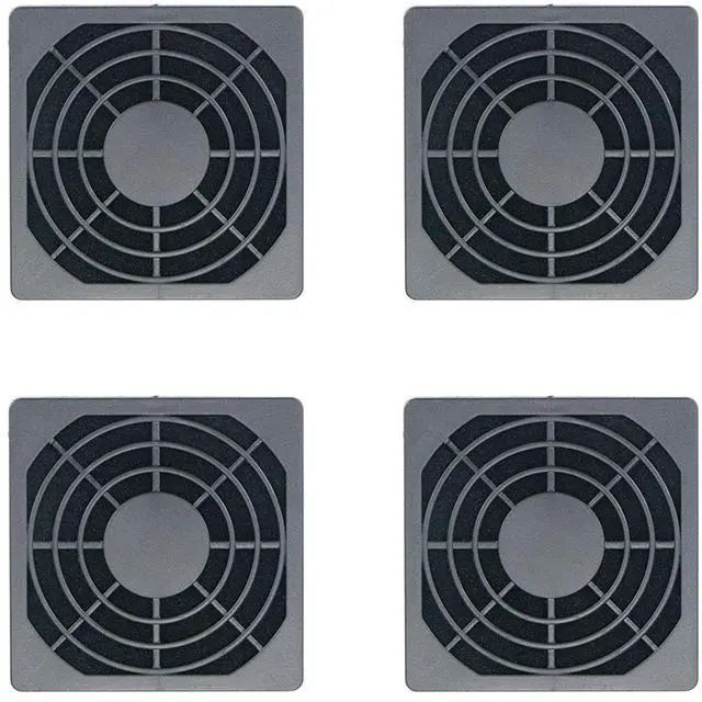 Main image of 2.36 Inch/60mm PC Cooler Fan Dust Filter Dustproof Cover Computer Case Mesh 4PCS