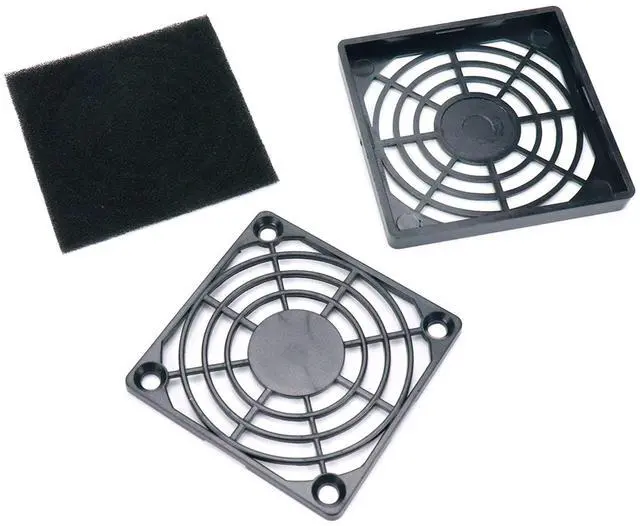 Alt view image 6 of 6 - 2.36 Inch/60mm PC Cooler Fan Dust Filter Dustproof Cover Computer Case Mesh 4PCS
