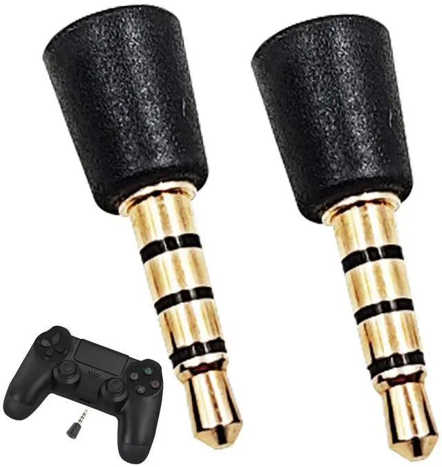 Main image of 3.5mm Microphone, Mini Gaming Mic Compatible with PS5 Controllers, Phones, Laptops, Tablets, Cameras, and More (2 Pack)