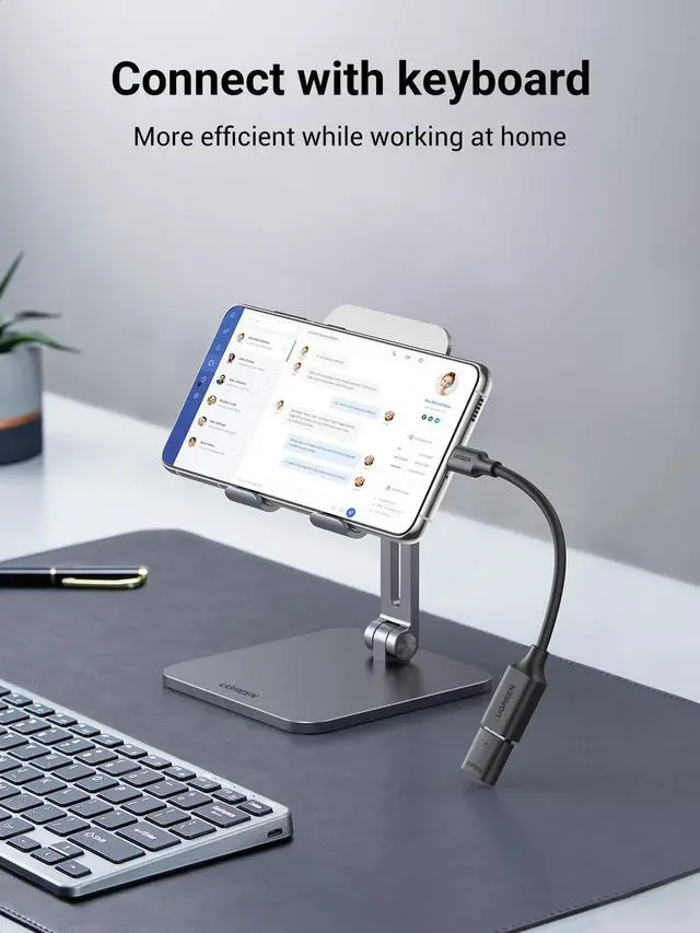Alt view image 6 of 7 - USB C to USB 3.1 Adapter,USB C Male to USB Female Adapter,Type C Adapter OTG Cable Compatible with MacBook Pro 2022, MacBook Air/Mini,iPad mini/Pro 2022, Samsung Galaxy S22 Google Pixel