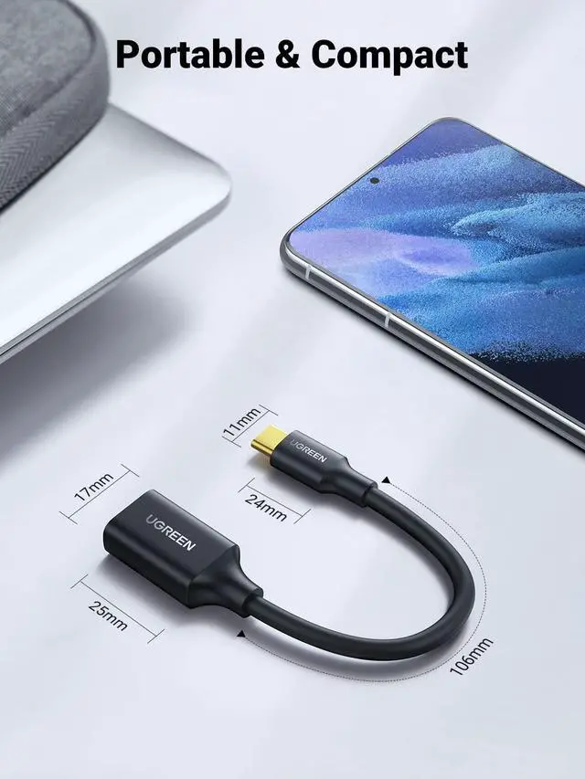 Alt view image 7 of 7 - USB C to USB 3.1 Adapter,USB C Male to USB Female Adapter,Type C Adapter OTG Cable Compatible with MacBook Pro 2022, MacBook Air/Mini,iPad mini/Pro 2022, Samsung Galaxy S22 Google Pixel