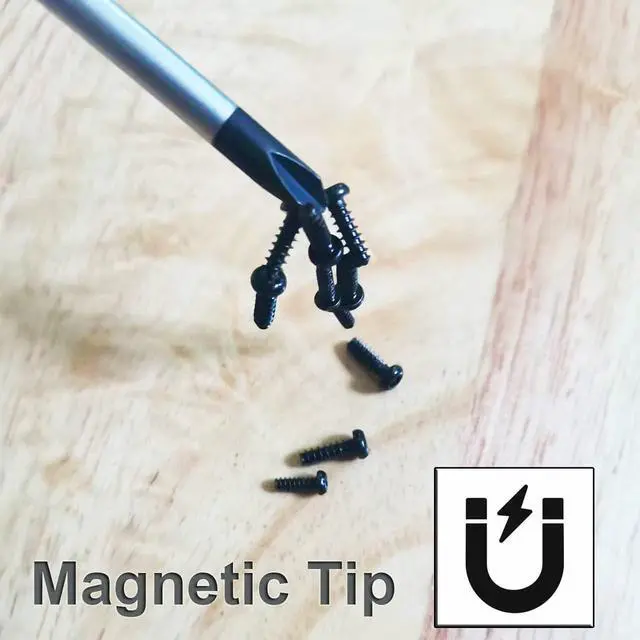Alt view image 6 of 7 - 5 Piece Y Tip Screwdriver Set, Magnetic Tri Point Tip Screwdriver Bits Y000(1.5mm) Y00(2.0mm) Y0(3.0mm) Y1(4.0mm) Y2(5.0mm) Y Screwdriver Repair Tool