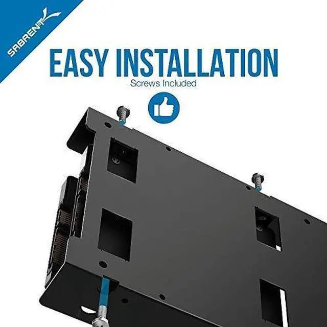 Alt view image 5 of 7 - 2.5 Inch to 3.5 Inch Internal Hard Disk Drive Mounting Bracket Kit (BK-HDDF)