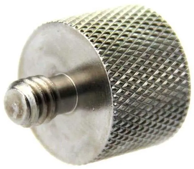 Alt view image 2 of 4 - 1/4"-20 Male to 5/8"-27 Female Microphone Stand Mount for Camera Stud - 0988