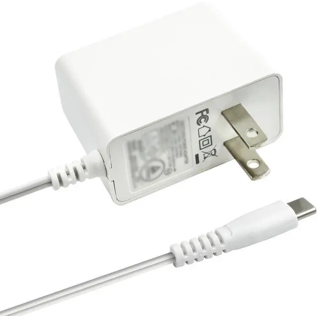 Main image of 5V 1A DC Power Supply Adapter 5W AC/DC Charger AC 100V-240V to D C 5 Volt 1Amp 0.5A Replacement Power Cord for Security Camera Baby Monitor Graco Swing TV Box Raspberry Pi Type C