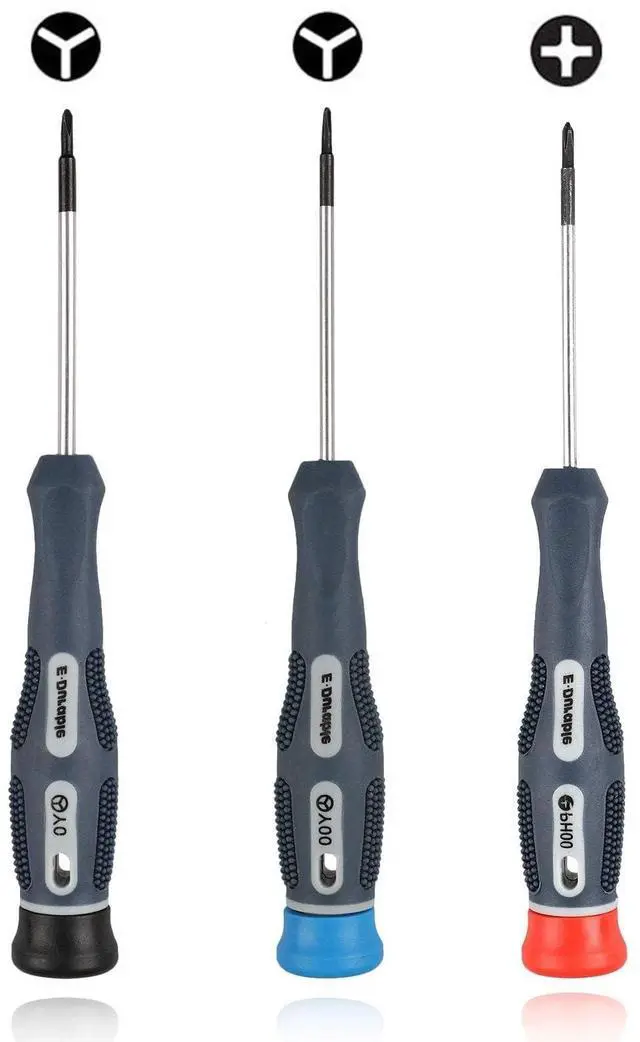 Main image of Triwing Screwdriver for Nintendo Switch, Tri Wing Magnetic Tip Screwdriver Repair Tool Set, PH00 Y0 Y00 Cross Wing Precision Screw Driver Compatible with NS Switch Controller
