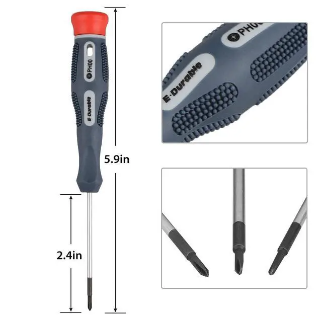 Alt view image 2 of 7 - Triwing Screwdriver for Nintendo Switch, Tri Wing Magnetic Tip Screwdriver Repair Tool Set, PH00 Y0 Y00 Cross Wing Precision Screw Driver Compatible with NS Switch Controller