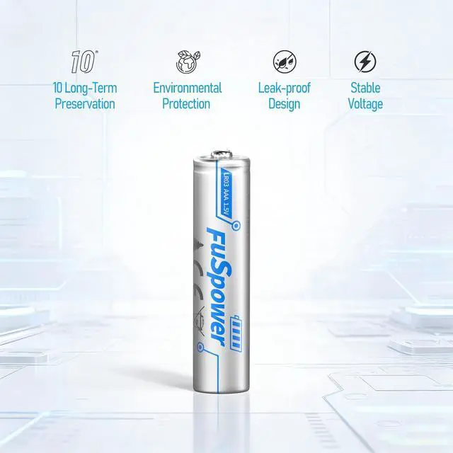 Alt view image 2 of 7 - Triple AAA Batteries 24 Count, 1200mAh AAA Batteries 1.5 Volt Long Lasting LR03 Alkaline Battery 10 Years Shelf Life