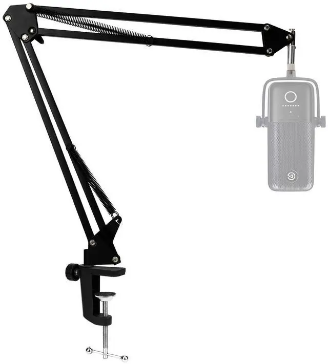 Main image of For Elgato Wave 3 Boom Arm Microphone Stand, Professional Mic Boom Arm Mic Stand Compatible with Elgato Wave:3 USB Condenser Microphone by SUNMON