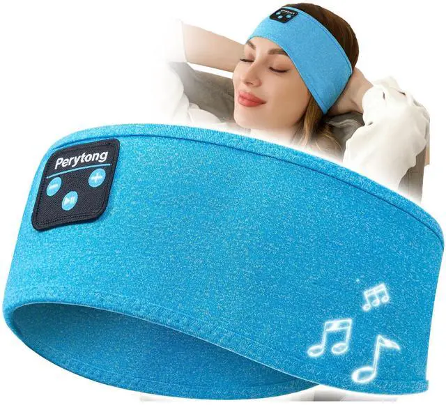 Main image of Sleep Headphones Wireless, Bluetooth Sports Headband Headphones with Ultra-Thin HD Stereo Speakers Perfect for Sleeping,Workout,Jogging,Yoga,Insomnia, Air Travel, Meditation (Azure)