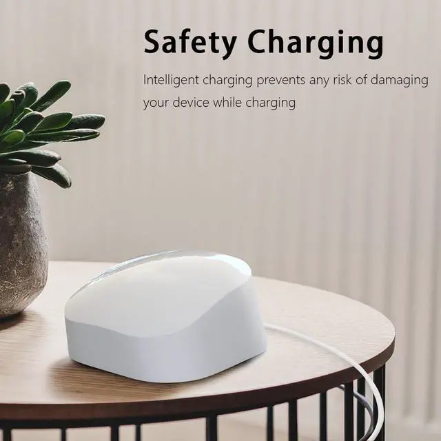 Alt view image 2 of 6 - 30W 27W Power Adapter Charger Fit for eero 7, eero Pro 7, eero 6, eero 6+ eero Pro 6, eero Pro 6E, eero PoE 6, eero, eero Pro Mesh WiFi Router C210011 C110011 C010001 Charging Power Cable Cord (White)