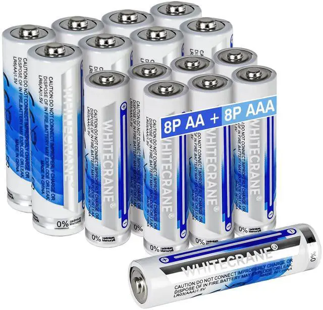 Main image of 48 AA+AAA Batteries 24 Count AA Batteries and 24 Count AAA Batteries Alkaline Battery 1.5v Long-Lasting Leak-Proof Design Maximum Performance for Daily Device