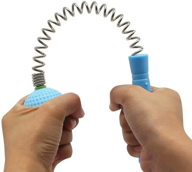 Alt view image 4 of 7 - Massager Ball Hammer(2-Pack) Hammer Stick Manual Beat Golf Ball Massager Back Shoulder Massage Full Body Reduce Fatigue Pain(Blue)