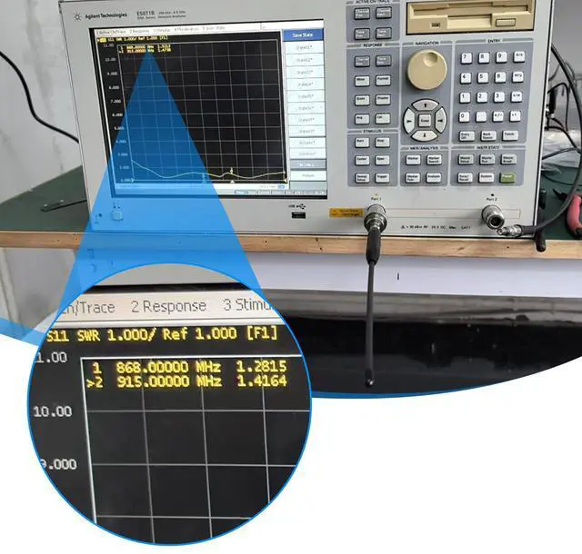 Alt view image 6 of 7 - 3 Pack 915MHz Antenna LoRa 10dBi Gain Soft Whip Antenna,Long Range high gain meshtastic Antenna 17cm Omni SMA Metal Interface Connector for Lora V3 Meshtastic eap32 915MHz OLED Board