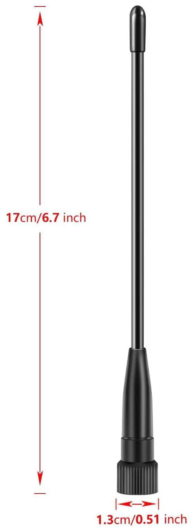 Alt view image 2 of 5 - Long Range Meshtastic 915MHz LoRa Whip Antenna with RP-SMA Male Connector for Wio Tracker L1 Pro & SenseCAP Solar Node P1-Pro LoRa Meshtastic Device, Slinkdsco