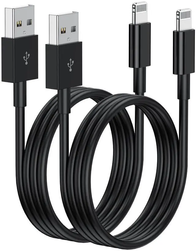 Main image of 3ft iPhone Charger, USB A to Lightning Charging Cord, 3 Feet Original Lightning to USB Cable, 3 Foot iPhone Charging Cable for iPhone 14 Pro Max/14/13 Pro/13/12 Mini/11/XS/XR/8/7/6S/5/SE,iPad