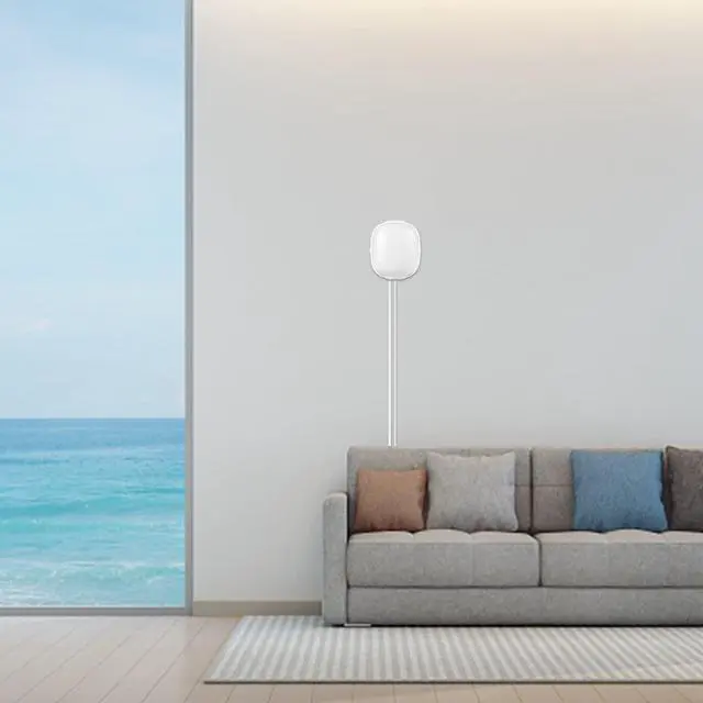 Alt view image 3 of 7 - Wall Mount for Google Nest WiFi Pro 6E, Ceiling Mount with Cord Management, Easy Installation, 3 Pack (Router not Included)